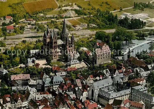 AK / Ansichtskarte Limburg Lahn Fliegeraufnahme mit Dom Kat. Limburg a.d. Lahn