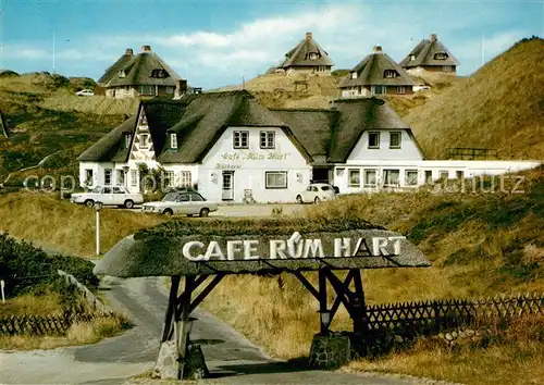 AK / Ansichtskarte Hoernum Sylt Cafe Ruem Hart Kat. Hoernum (Sylt)