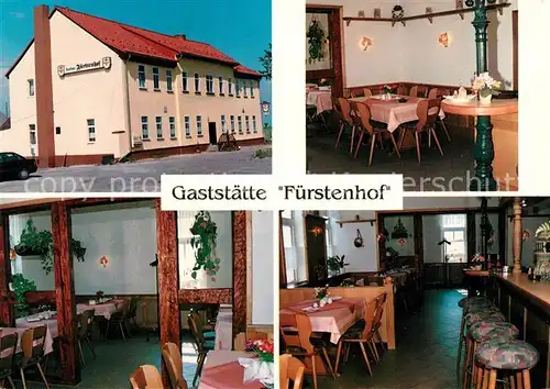 AK / Ansichtskarte Frienstedt Gaststaette Fuerstenhof Gastraeume Bar Kat. Erfurt