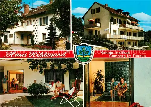 AK / Ansichtskarte Camberg Bad Haus Hildegard Kneipp Kurheim Geschwister Schmitt Kat. Bad Camberg