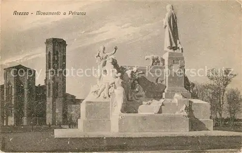 AK / Ansichtskarte Arezzo Monumento Petrarea Kat. Arezzo