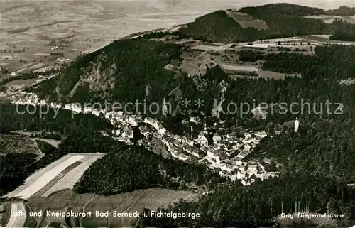 AK / Ansichtskarte Bad Berneck Fliegeraufnahme Kat. Bad Berneck Fichtelgebirge