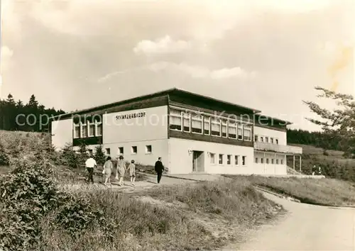 AK / Ansichtskarte Oberhof Thueringen Schanzenbaude  Kat. Oberhof Thueringen