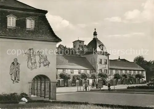 AK / Ansichtskarte Bad Koestritz Heinrich Schuetz Gedenkstaette Schloss Kat. Bad Koestritz