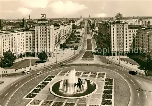 AK / Ansichtskarte Berlin Strausberger Platz Karl Marx Allee  Kat. Berlin