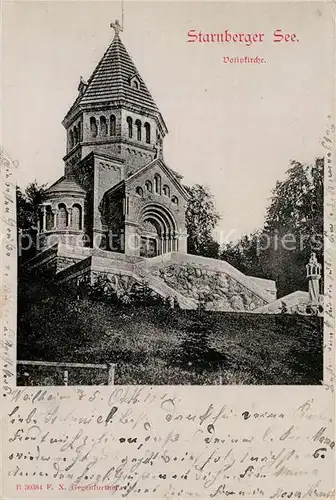 AK / Ansichtskarte Berg Starnberg Votivkirche Kat. Berg