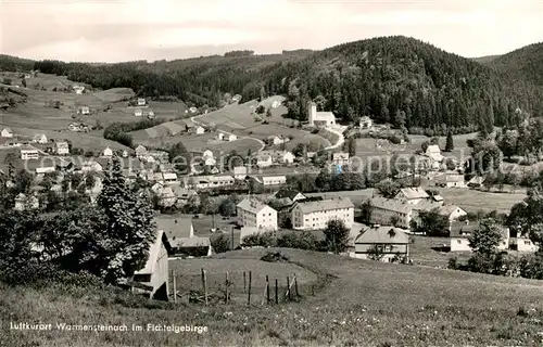 AK / Ansichtskarte Warmensteinach Panorama Kat. Warmensteinach Fichtelgebirge