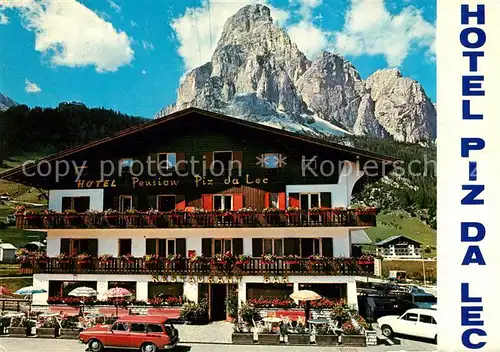 AK / Ansichtskarte Corvara Pustertal Suedtirol Hotel Pension Piz da Lec Kat. Pustertal