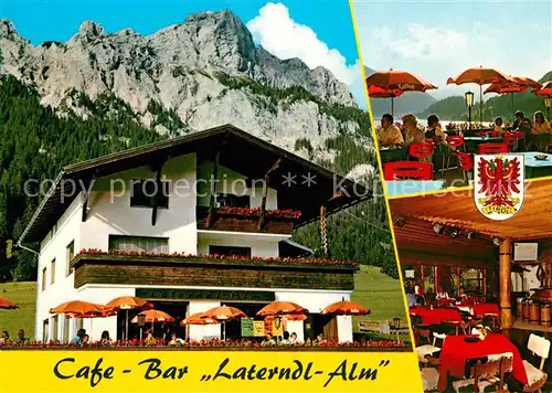 AK / Ansichtskarte Nesselwaengle Tirol Cafe Bar Laterndl Alm Kat. Nesselwaengle
