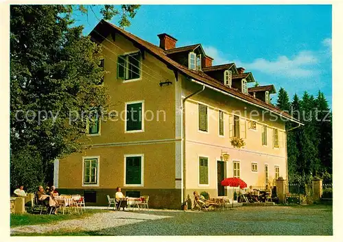 AK / Ansichtskarte Moosburg Kaernten Pension Angererhof Kat. Moosburg