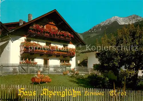 AK / Ansichtskarte Lermoos Tirol Haus Alpengluehn Kat. Lermoos