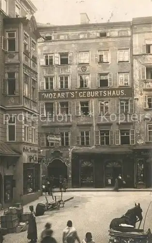 AK / Ansichtskarte Salzburg Oesterreich Mozarts Geburtshaus Kat. Salzburg