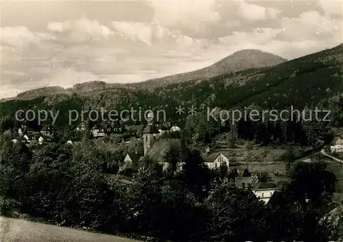 AK / Ansichtskarte Jonsdorf Panorama Lausche Zittauer Gebirge Kat. Kurort Jonsdorf