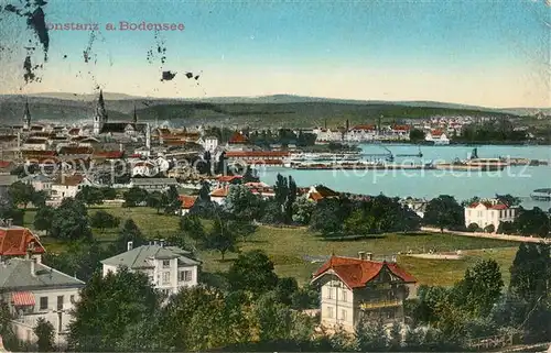 AK / Ansichtskarte Konstanz Bodensee Panorama Kat. Konstanz