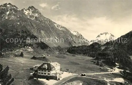 AK / Ansichtskarte Maloja GR Hotel Maloja Kulm Kat. Maloja Graubuenden