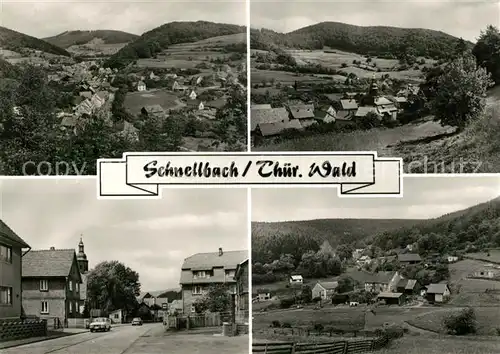 AK / Ansichtskarte Schnellbach Floh Seligenthal Panoramen Nesselhof Kat. Floh Seligenthal