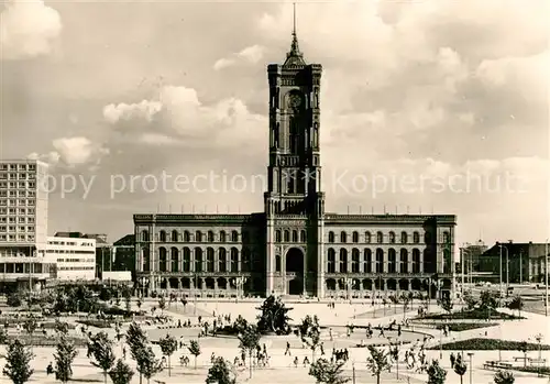 AK / Ansichtskarte Berlin Rathaus Kat. Berlin