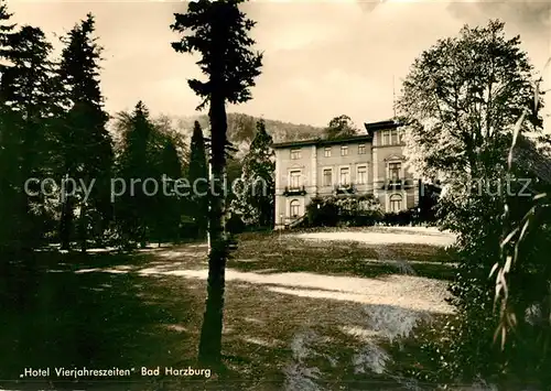 AK / Ansichtskarte Harzburg Bad Hotel Vierjahreszeiten Kat. Bad Harzburg