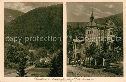 AK / Ansichtskarte Bockschmiede Gasthaus Sommerfrische Eisenhammer Sorbitztal Kat. Doeschnitz