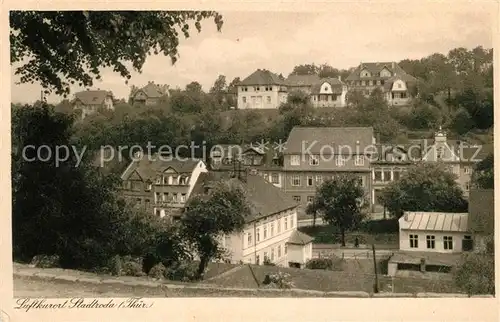 AK / Ansichtskarte Stadtroda Teilansicht Luftkurort Kat. Stadtroda