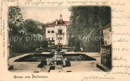 AK / Ansichtskarte Hellbrunn Schlosspark Kat. Salzburg