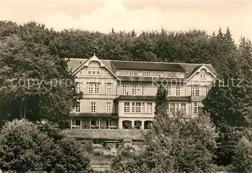 AK / Ansichtskarte Stiege Heilstaette Albrechtshaus Marienheim Kat. Stiege