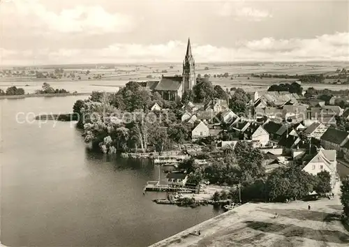 AK / Ansichtskarte Roebel Mueritz Panorama Kat. Roebel Mueritz