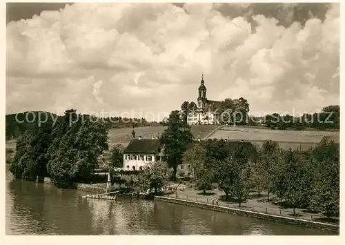 AK / Ansichtskarte Birnau Wallfahrtskirche Cisterzienserkloster Kat. Uhldingen Muehlhofen