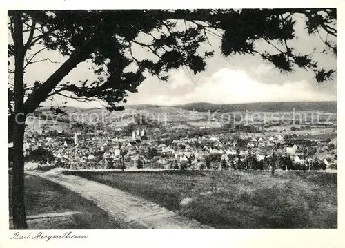 AK / Ansichtskarte Bad Mergentheim Panorama Kat. Bad Mergentheim