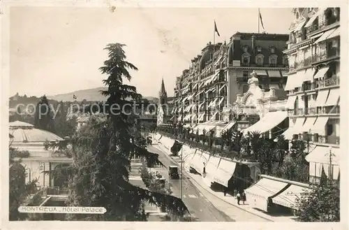 AK / Ansichtskarte Montreux VD Hotel Palace Kat. Montreux