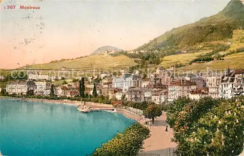 AK / Ansichtskarte Montreux VD Panorama Kat. Montreux