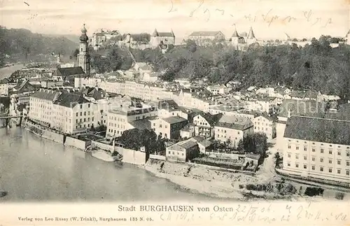 AK / Ansichtskarte Burghausen Freising Stadtblick Kat. Kirchdorf a.d.Amper