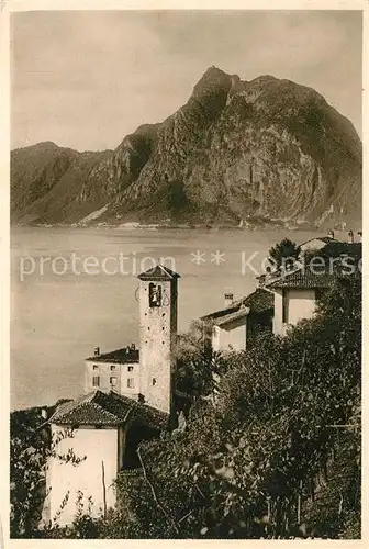 AK / Ansichtskarte Gandria Lago di Lugano Panorama Kat. Gandria