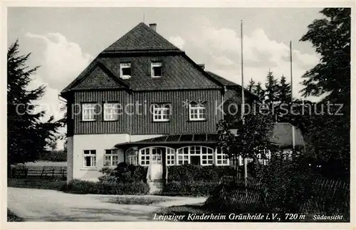 AK / Ansichtskarte Leipzig Leipziger Kinderheim Gruenheide Kat. Leipzig