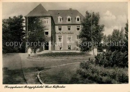 AK / Ansichtskarte Bad Berggiesshuebel Haus Talfrieden Kneippkurort