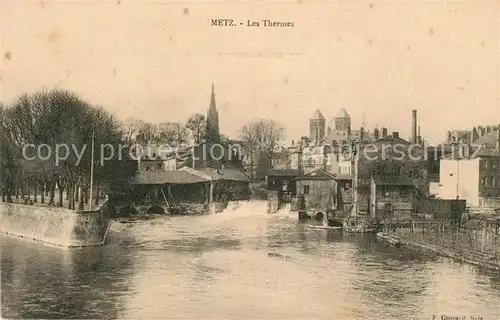 AK / Ansichtskarte Metz Moselle Les Thermes Kat. Metz