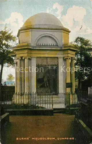 AK / Ansichtskarte Dumfries Galloway Burns Mausoleum Kat. Dumfries & Galloway