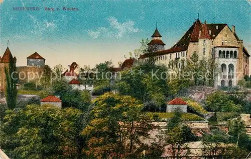 AK / Ansichtskarte Nuernberg Burg Kat. Nuernberg