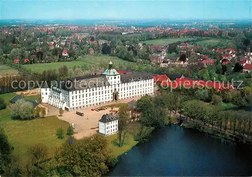 AK / Ansichtskarte Schleswig Schlei Schloss Gottorf Fliegeraufnahme Kat. Erfde