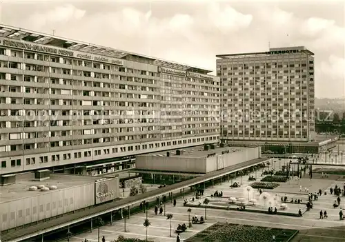 AK / Ansichtskarte Dresden Prager Strasse Interhotel Newa Kat. Dresden Elbe