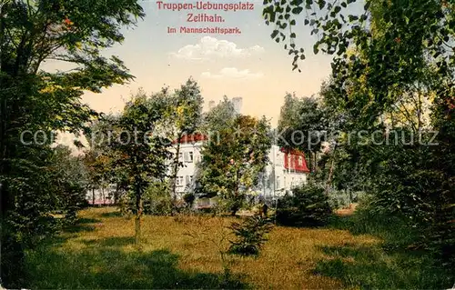 AK / Ansichtskarte Zeithain Truppenuebungsplatz Mannschaftspark Kat. Zeithain