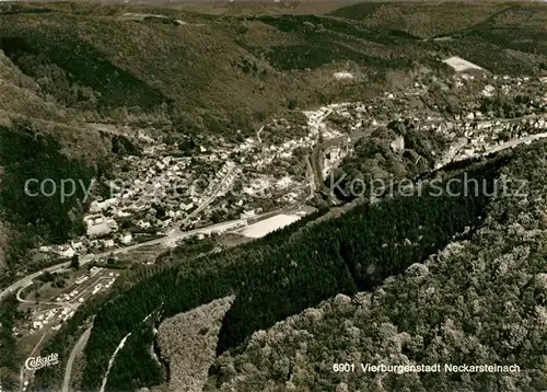 AK / Ansichtskarte Neckarsteinach Fliegeraufnahme Kat. Neckarsteinach