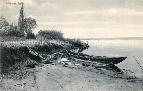 AK / Ansichtskarte Konstanz Bodensee Idylle am See Kat. Konstanz