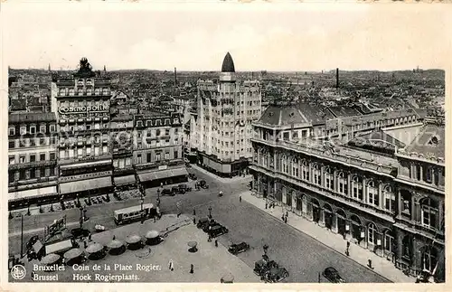 AK / Ansichtskarte Bruxelles Bruessel Coin de la Place Rogier Kat. 