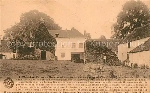 AK / Ansichtskarte Waterloo Wallon Farme de Hougoumont Kat. 