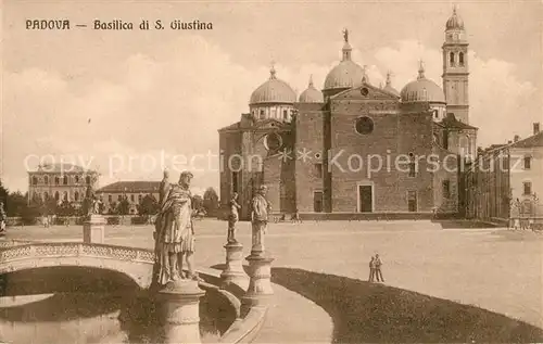 AK / Ansichtskarte Padova Basilica di San Giustina Kat. Padova