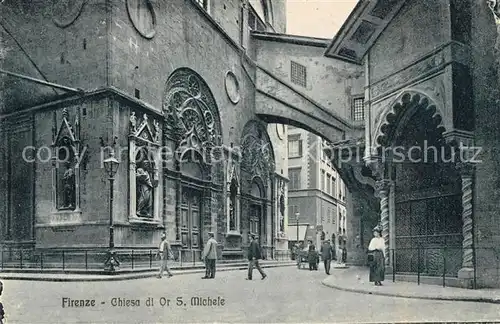 AK / Ansichtskarte Firenze Toscana Chiesa di Or San Michele Kat. Firenze