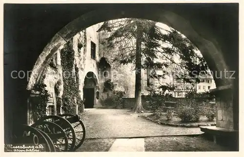 AK / Ansichtskarte Meersburg Bodensee Altes Schloss Kat. Meersburg