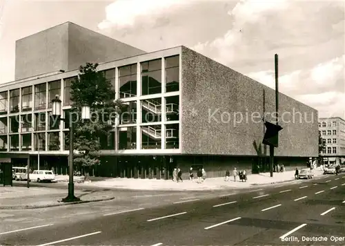 AK / Ansichtskarte Berlin Deutsche Oper  Kat. Berlin