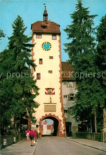 AK / Ansichtskarte Waldshut Tiengen Oberes Tor 